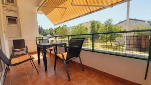 Balkón alebo terasa v ubytovaní Marko PULA apartment