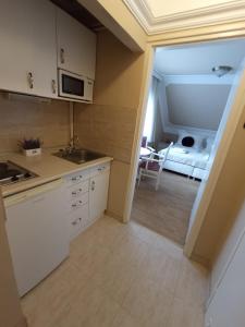 Kuchyňa alebo kuchynka v ubytovaní Apartman Orgona