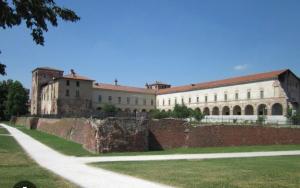 a large building with a path in front of it at ROYAL MILANO LINATE APARTMENTS in Pantigliate