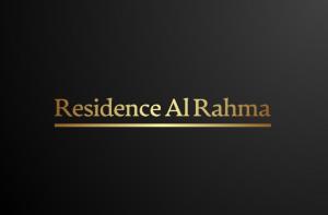 a gold logo with the words resilience at rahma at Residence al Rahma nr 01 in Monte ʼArrouit
