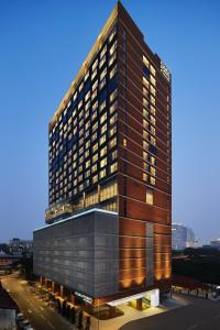 a rendering of a tall building at Four Points by Sheraton Kuala Lumpur, Chinatown in Kuala Lumpur