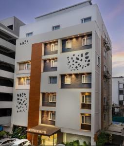 an architectural rendering of a building at WESTSIDE HOTEL HiTECH CITY in Hyderabad