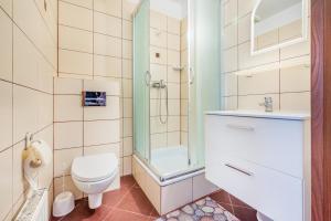 Koupelna v ubytování Dom Gościnny Ewa