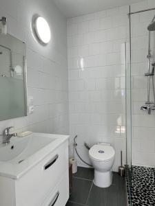 Kúpeľňa v ubytovaní Maison plain-pied Tarbes