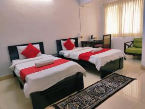 Postel nebo postele na pokoji v ubytování Piller homes 3 BHK Pune