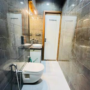 Kúpeľňa v ubytovaní Nisarg’s stays