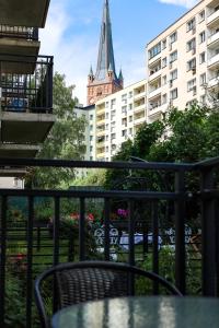Balkón alebo terasa v ubytovaní River House - J&D Apartamenty