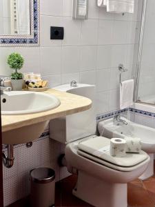 A bathroom at Hotel Relais Il Cestello