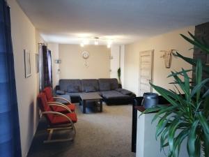Posezení v ubytování Apartmány U Krumlova