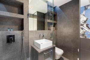 Kúpeľňa v ubytovaní Diamonds Apartment