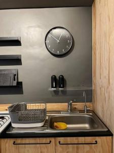Kjøkken eller kjøkkenkrok på Hermoso departamento en el corazón de Polanco