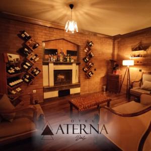 Posezení v ubytování ATERNA HOTEL