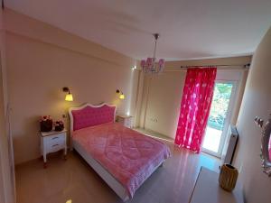 Krevet ili kreveti u jedinici u okviru objekta Elegant View - Trikala - 3BD Apt