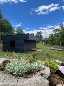 Zahrada ubytování Cabaña Curacautín “Refugio Cautin”