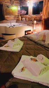 Postel nebo postele na pokoji v ubytování L'antico vicolo