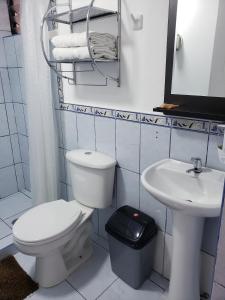 Koupelna v ubytování Cusco de mis Sueños Hostal - II