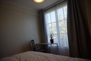 Cama o camas de una habitación en Casa CasCal