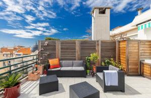 Deux pieces terrasse sous les etoiles