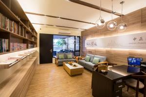 Posezení v ubytování Traveller-Inn Zhongzheng Library