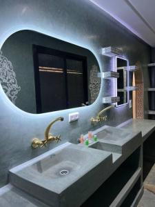 Koupelna v ubytování Appartement bien situé à Gueliz