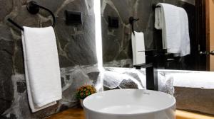 Koupelna v ubytování Hotel Boutique Los Abetos