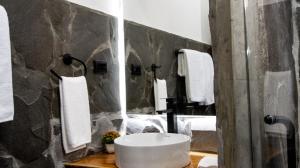 Koupelna v ubytování Hotel Boutique Los Abetos + 37 fotografií