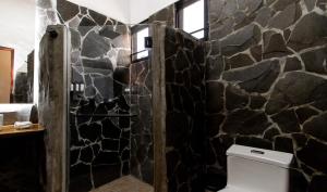Koupelna v ubytování Hotel Boutique Los Abetos