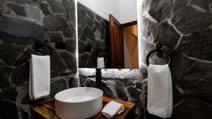 Koupelna v ubytování Hotel Boutique Los Abetos