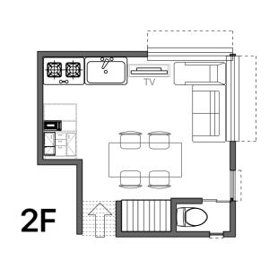 枕木 New house with Huge View for Family-Group平面图