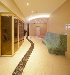 Kúpele alebo wellness v ubytovaní Hotel Green