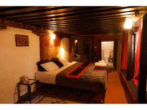 Letto o letti in una camera di Hira Guest House