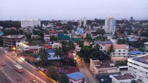 Nespecifikovaný výhled na destinaci Trivandrum nebo výhled na město při pohledu z apartmánu