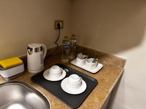 Coffee and tea making facilities at Rentrific