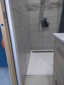 Koupelna v ubytování Gîte Rosie