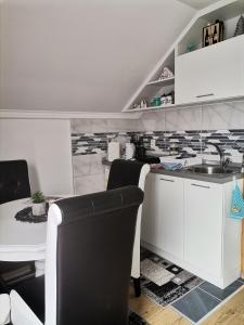 Dapur atau dapur kecil di Apartmani NECA Zlatar