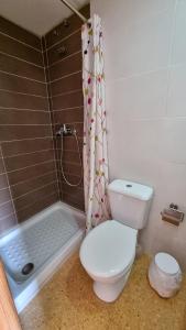 Kúpeľňa v ubytovaní Pension Colón