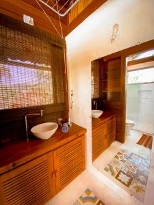 Koupelna v ubytování CASA Ecológica Paraty