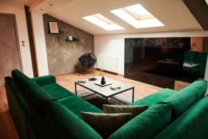 Area soggiorno di The Skyline Suite