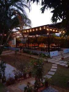 Taman di luar Hotel Vibe by Solitary