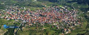 Letecký snímek ubytování Aggeliki apartment