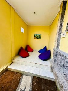 Posezení v ubytování Rodin Bali Hostel