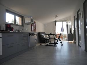 Kuchyň nebo kuchyňský kout v ubytování Corsicadream Arone superbe appartement dans villa, vue panoramique mer, piscine, proche Porticcio