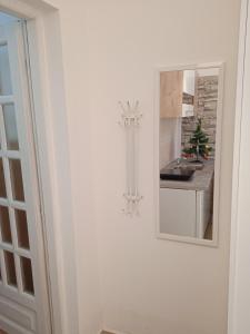 SMEŠTAJ SOLARIS kod Aqua Parka Studio Apartmani tesisinde mutfak veya mini mutfak