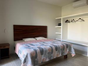 Ένα ή περισσότερα κρεβάτια σε δωμάτιο στο Departamento Marsopas a 5 minutos a pie de Bahía Carrizalillo!!! 1 +22 φωτογραφίες