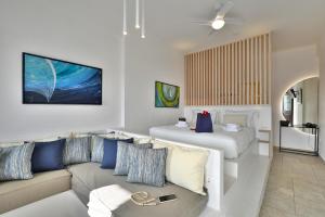 Posezení v ubytování Kallichoron Art Boutique Hotel