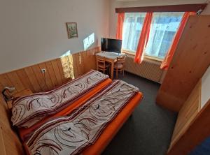 Postel nebo postele na pokoji v ubytování privat kobr + 12 fotografií