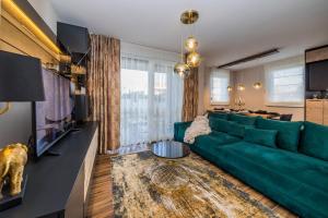 Apartman Bono tesisinde bir oturma alanı