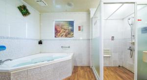 Vannituba majutusasutuses Wen Sha Bao Motel-Xinying
