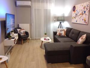 Posedenie v ubytovaní Axd DownTown Spacious Lux Apartment