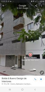 un site internet d’un immeuble dans l'établissement Apartamento centro de BC, à Balneário Camboriú